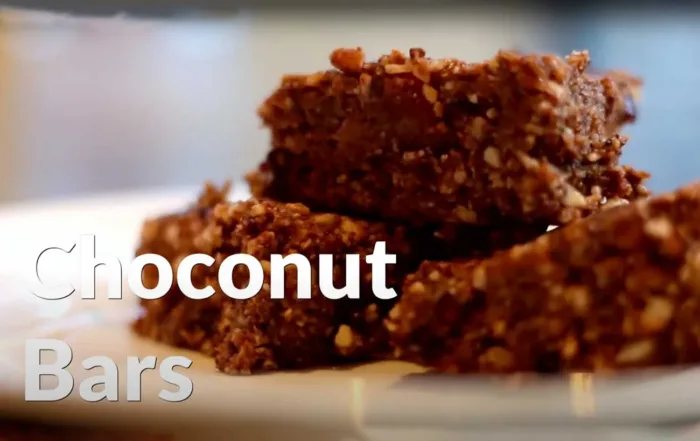 Healthy snacks choconu bars