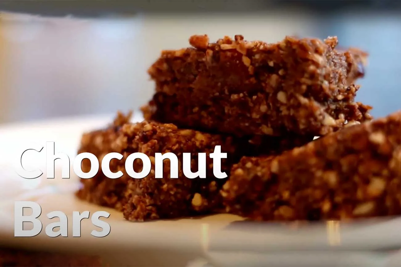 Healthy snacks choconu bars